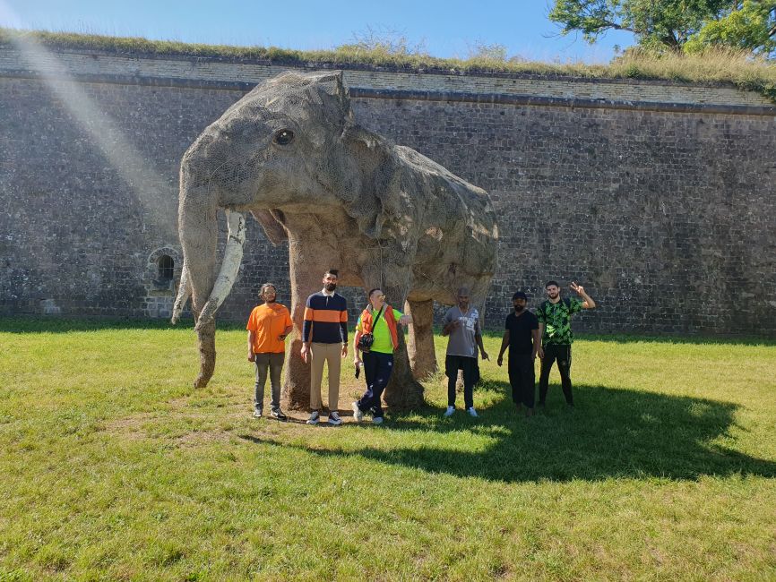 Sortie Parenthèse - 20.09 -sortie à Neuf-Brisach, visite du musée du Street Art.